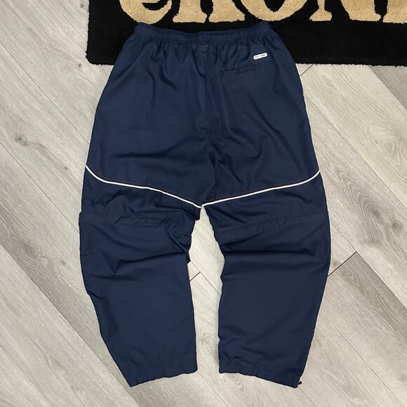 Vintage Starter Men's Navy Blue Convertible Flare Track Pants/Shorts Size Large - Picture 3 of 10